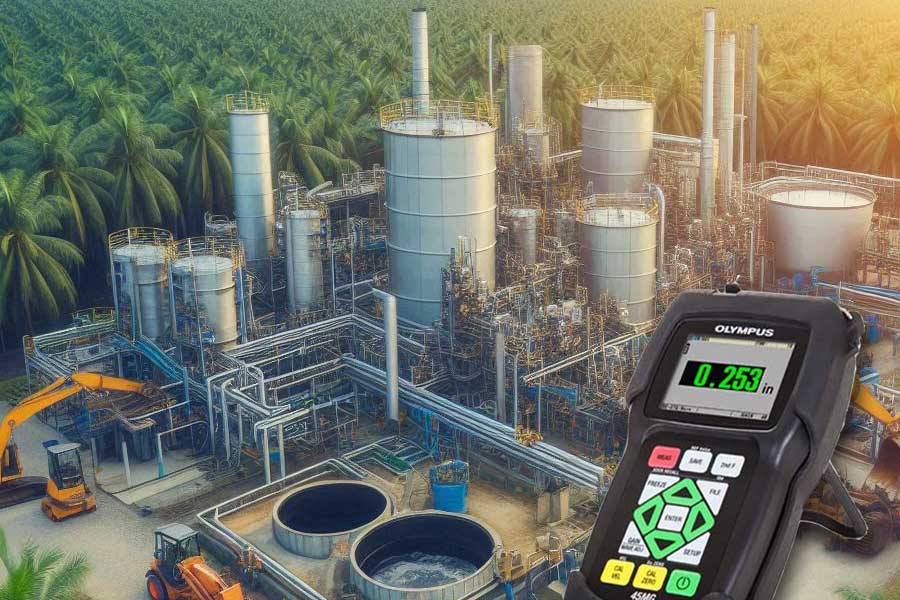 <strong>Pemantauan Ketebalan Peralatan Proses Produksi Minyak Kelapa Sawit dengan Ultrasonics Thickness Gage (UTTG)</strong>